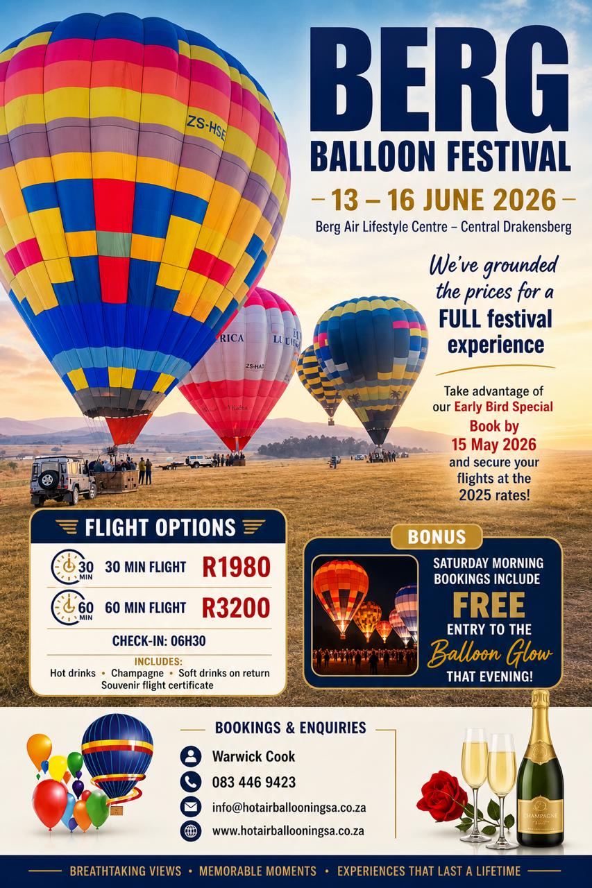 Balloons at the Berg Balloon Festival 2026